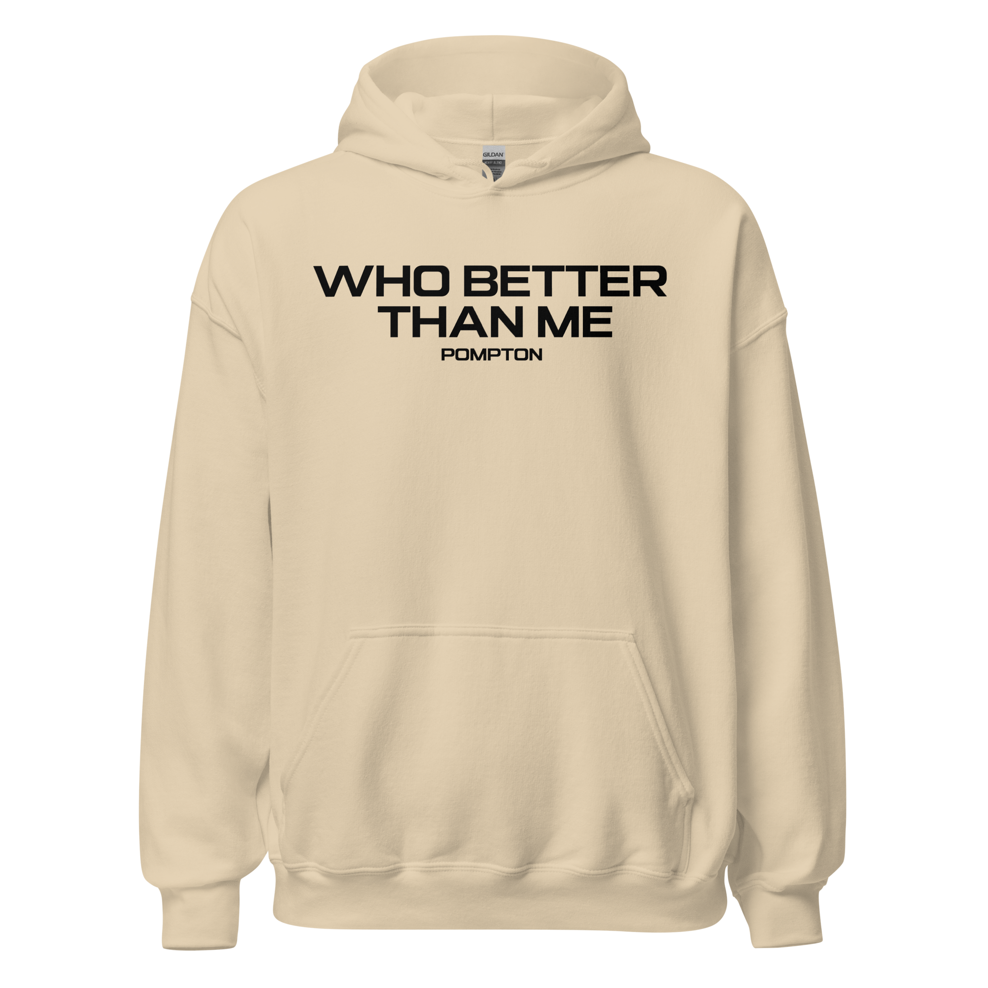 Pompton sand hoodie
