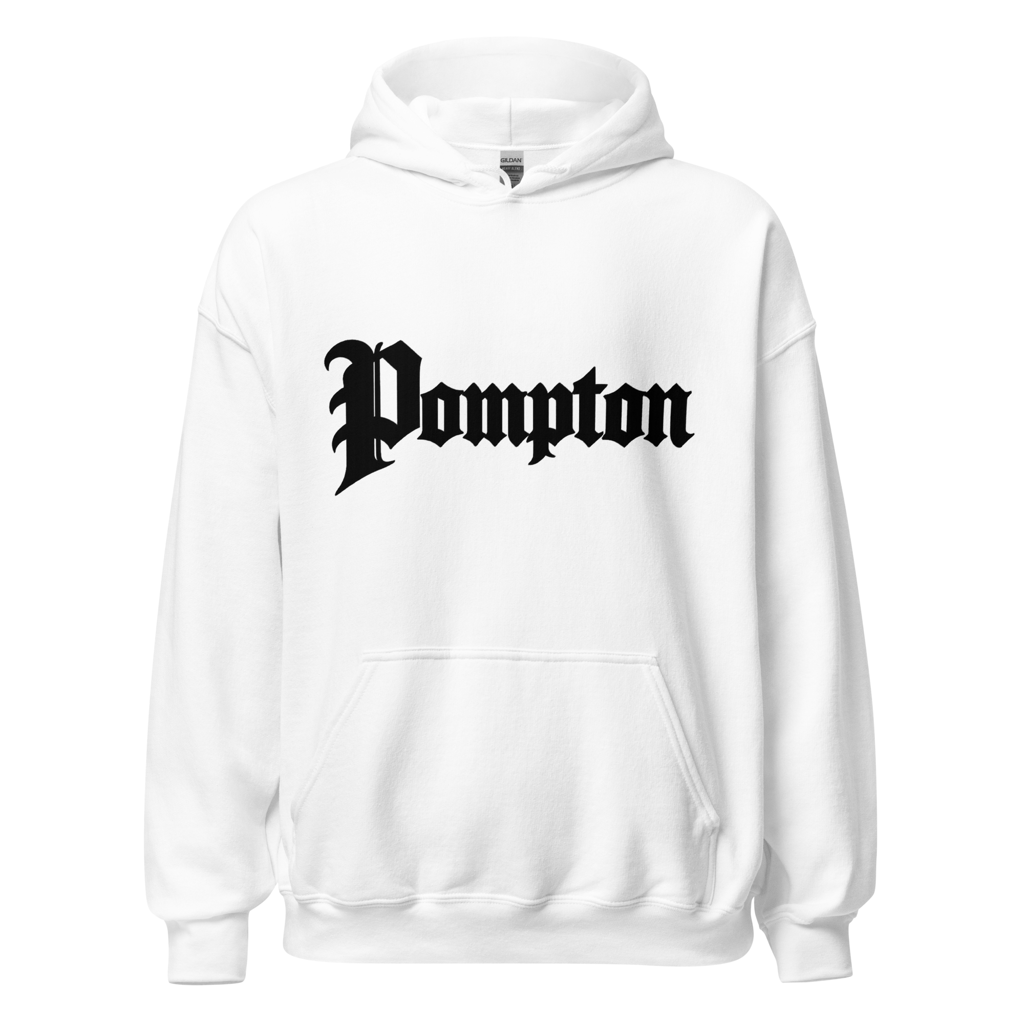 Pompton white hoodie